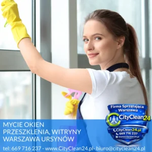 mycie okien warszawa ursynów