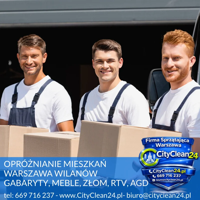 opróżnianie mieszkań warszawa wilanów
