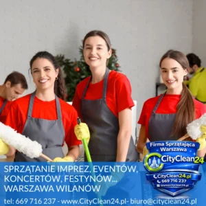 sprzątanie imprez warszawa wilanów