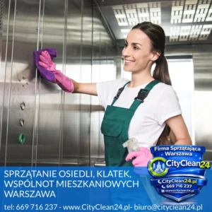 sprzątanie osiedli warszawa