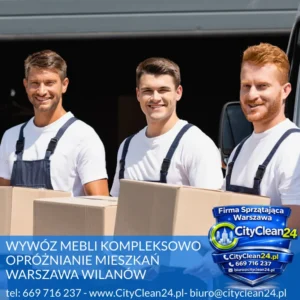 wywóz mebli warszawa wilanów