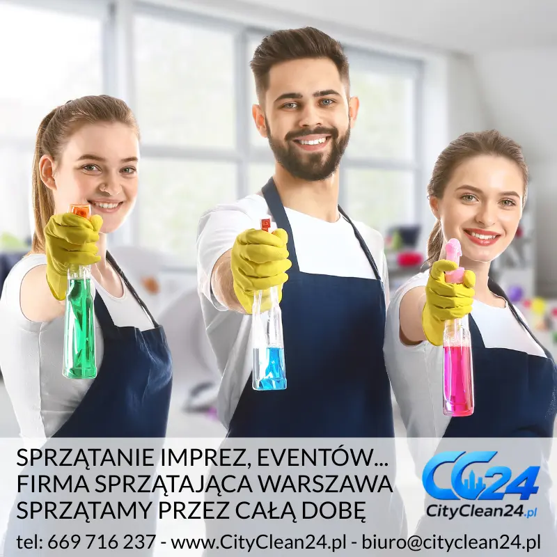 sprzątanie imprez eventów festynów