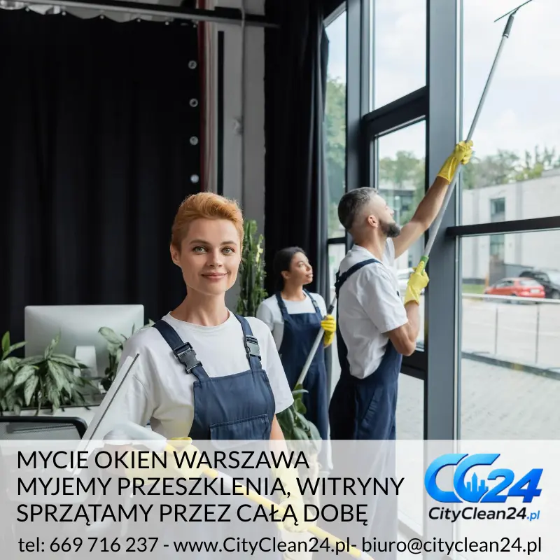 mycie okien warszawa