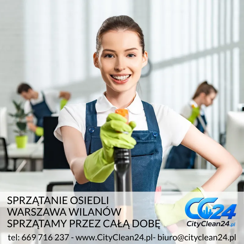 sprzątanie osiedli warszawa wilanów