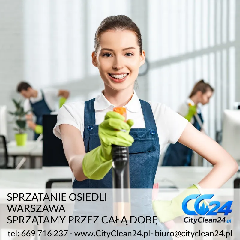 sprzątanie osiedli warszawa